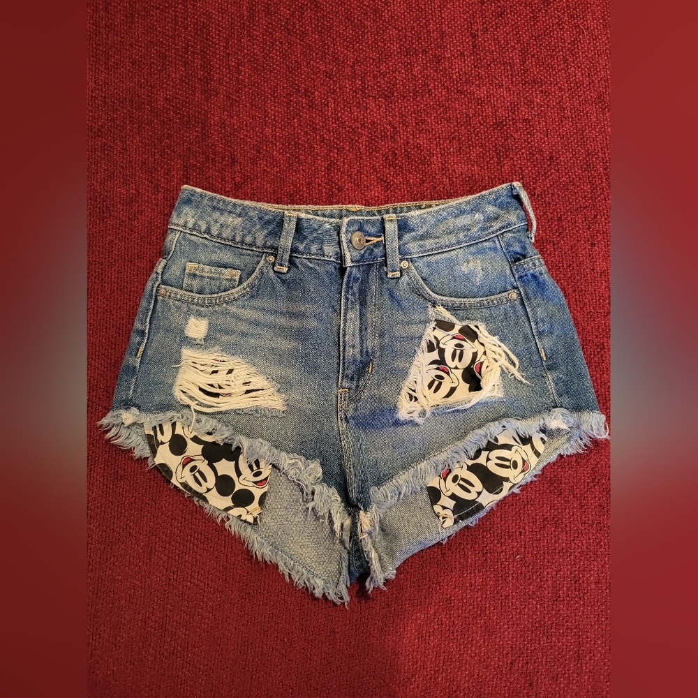 Short jeans Mickey Mouse